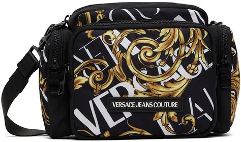 versace couture messenger bag